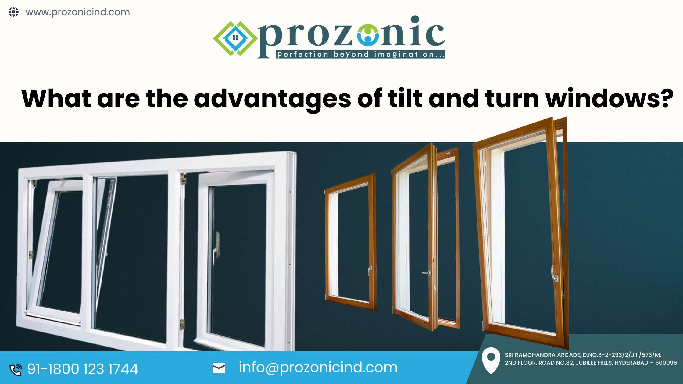 What are the advantages of tilt and turn windows